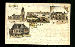 Bremen, Dom, Totalansicht, Börse, Rathaus - Bremen