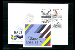 Litauen, MiNr. 501-504, FDC + MH 1, Postfrisch - Lithuania