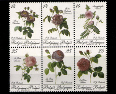 Belgien, Blumen, MiNr. 2422-2427, Postfrisch - Sonstige & Ohne Zuordnung