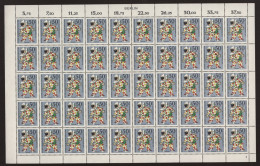 Berlin, MiNr. 376, 50er Bogen, FN 2, Berlin-Zudruck, Postfrisch - Nuevos