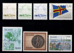 Aland, MiNr. 1-7, Jahrgang 1984, Postfrisch - Ålandinseln