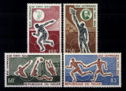 Niger, MiNr. 79-82, Postfrisch - Níger (1960-...)