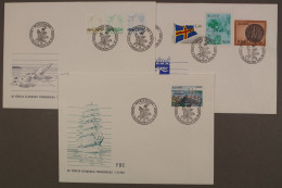 Aland, MiNr. 1-7, Jahrgang 1984, FDC - Aland