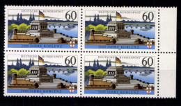 Deutschland (BRD), MiNr. 1583 X, 4er Block, Postfrisch - Nuevos