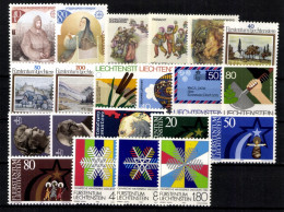 Liechtenstein, MiNr. 816-836, Jahrgang 1983, Postfrisch - Années Complètes