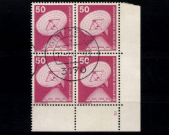 Deutschland (BRD), MiNr. 851, VB, Ecke Re. Unten, FN 3, Gestempelt - Used Stamps
