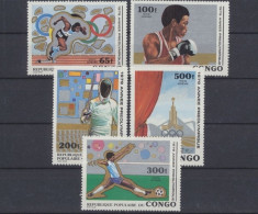 Kongo (Brazzaville), MiNr. 707-711, Postfrisch - Altri & Non Classificati