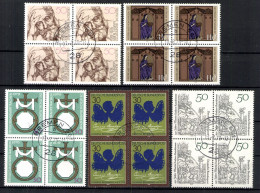 Deutschland (BRD), MiNr. 962,978,1016,1017,1018 VB, Gestempelt - Used Stamps