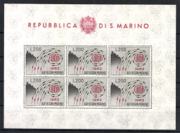 San Marino, MiNr. 749 Kleinbogen, Postfrisch - Autres & Non Classés