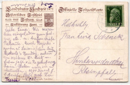 Bayern 77 Auf Postkarte Gedenkkarte Landshuter Hockzeit #JR014 - Covers & Documents