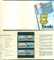 Tuvalu 1984 Tuvalu Ships Part 2 Presentation Pack POP - Tuvalu (fr. Elliceinseln)