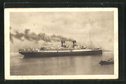 AK Passagierschiff Roma In Fahrt  - Steamers