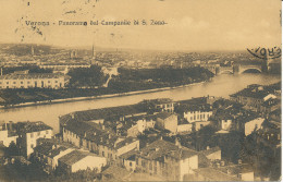 PC40885 Verona. Panorama Dal Campanile Di S. Zeno. Alterocca. No 1144. 1923. B. - Monde