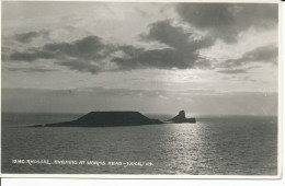 PC44386 Rhossili. Evening At Worms Head. Judges Ltd. No 12140. RP - Monde