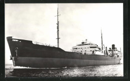 AK Handelsschiff T.S.S. Munttoren In Ruhiger See Fahrend  - Handel