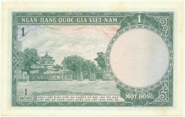 SOUTH VIET NAM - 1 DONG - ND ( 1956 ) - P 1 - Unc. - SÉRIE Y.4. - Temple - VIETNAM - Viêt-Nam