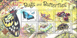 Australia 2003 Bugs & Butterflies Sc 2192b Mint Never Hinged Ovpt Bangkok 2003 - Neufs