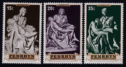 Penrhyn 1976 Easter Sc 76-78 Mint Never Hinged - Penrhyn