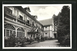 AK Obersasbach / Schwarzwald, Kurhaus Marienheim-Erlenbad  - Autres & Non Classés