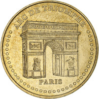 France, Jeton Touristique, Arc De Triomphe, 2007, MDP, Or Nordique, SPL - Autres & Non Classés