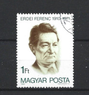 Hungary 1980 Ferenc Erdei Y.T. 2751 (0) - Usado