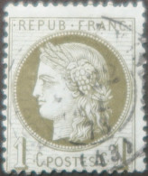 X1074 - FRANCE - CERES N°50 - CàD - 1871-1875 Ceres