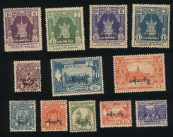 BURMA-MYANMAR STAMP 1952 ISSUED INDEPENDENCE DAY SERVICE COMPLETE SET, MNH - Myanmar (Burma 1948-...)