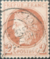 X1077 - FRANCE - CERES N°51 Avec CàD De PARIS BERCY - OCTOBRE 1873 - 1871-1875 Ceres
