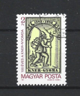 Hungary 1982 Kner Gyoma Printing Press Centenary  Y.T. 2823 (0) - Oblitérés