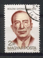 Hungary 1982 G. Boloni Centenary Y.T. 2831 (0) - Oblitérés