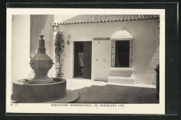 AK Barcelona, Exposicion Internacional, 1929, Pueblo Espanol, Plaza De Penaflor  - Expositions