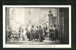 AK Barcelona, Exposicion Internacional 1929, Palacio Nacional, Quevedo Teatrino  - Expositions