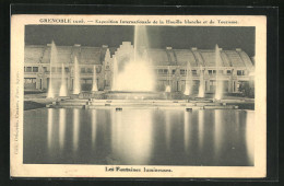 AK Grenoble, Exposition Internationale 1925, Ausstellung-Les Fontaines Lumineuses  - Esposizioni