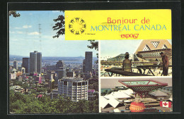 AK Montreal, Expo 1967, Pavillon Thematiques  - Esposizioni