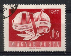 Hungary 1957 4th Workers Congress Leipzig Y.T. 1227 (0) - Usati