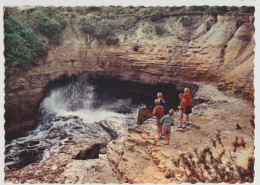 Australia TASMANIA TAS Blowhole EAGLEHAWK NECK Nucolorvue PA25 Postcard C1960s - Port Arthur