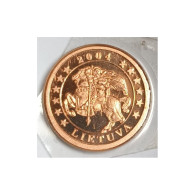 LITUANIE - 1 CENT 2004 - ESSAI - SPL - Lituanie