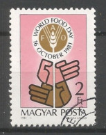 Hungary 1981 World Food Day Y.T. 2771 (0) - Oblitérés