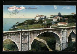 AK Funchal / Madeira, Pont Monumental, Teilansicht Mit Brücke  - Madeira