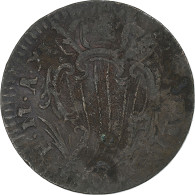 États Pontificaux, Benedict XIV, 1/2 Baiocco, 1744-1751, Ferrara, Cuivre, TB - Vaticaanstad