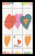Czech Republic 2024 Mih. 1248 Valentine's Day (with Labels) MNH ** - Nuovi