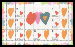 Czech Republic 2024 Mih. 1248 Valentine's Day (M/S) MNH ** - Unused Stamps