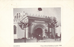 PC41288 Algeria. Franco British Exhibition. London 1908. B. Hopkins - Other & Unclassified