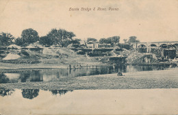 PC43320 Harris Bridge And River. Poona. No 281. B. Hopkins - World