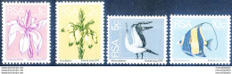 Definitiva. Flora E Fauna. Valori Complementari 1974. - Sonstige & Ohne Zuordnung