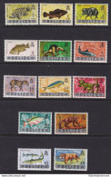 1973 BELIZE, Yvert - Animali - N. 302/314 Set Of 13 - MNH** - Other & Unclassified