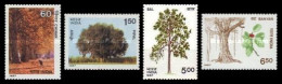 INDIA 1987 INDIAN TREES NATURE COMPLETE SET MNH - Nuovi