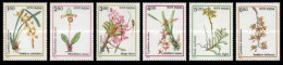 INDIA 1991 ORCHIDS NATURE FLOWERS COMPLETE SET MNH - Nuevos