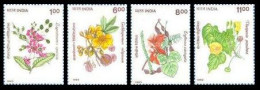 INDIA 1993 FLOWERING TREES NATURE COMPLETE SET MNH - Unused Stamps