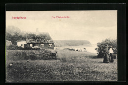 AK Sonderburg, Die Fischerhütte  - Denemarken